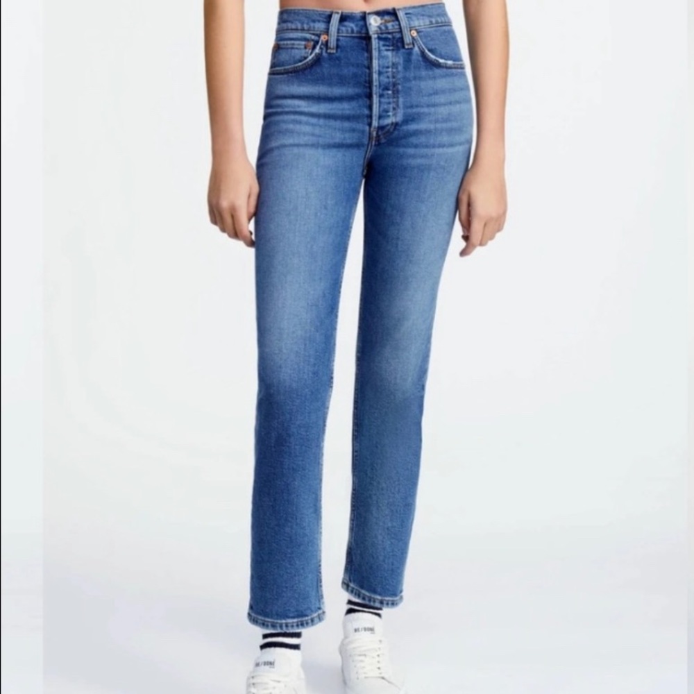 NWT redone comfort high rise jeans 26